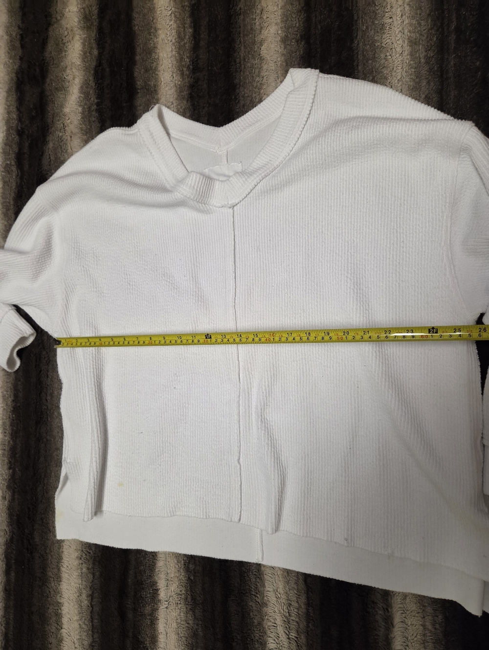 Aerie Ribbed V-Neck  Top Size Xl - Picture 7 of 8